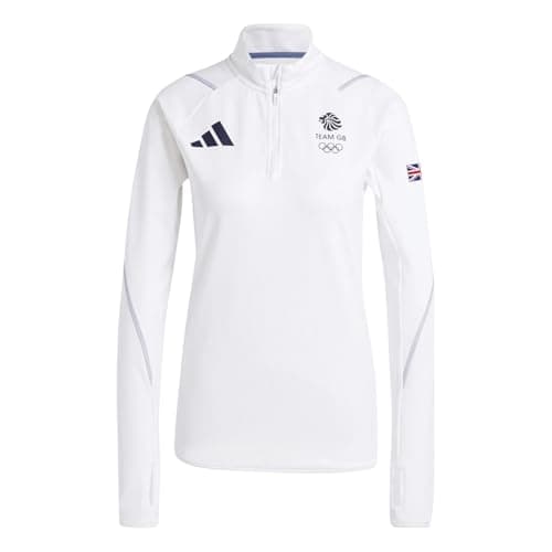 Image of adidas Womens Team Gb Trtop W Tracksuit Top White 18