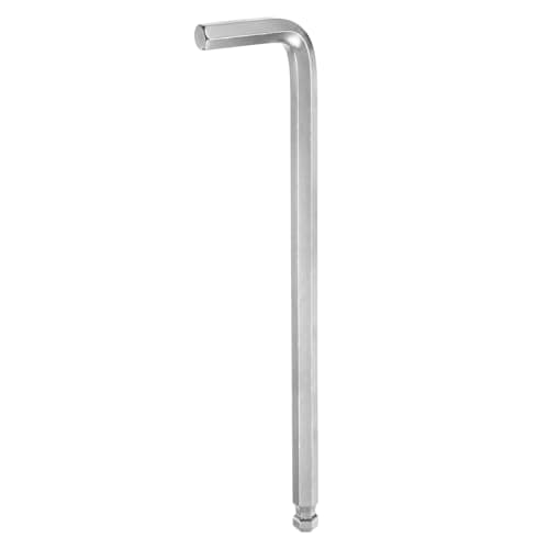 Image of sourcing map Ball End Hex Key Wrench 10mm L-Shape Extra Long Arm Hexagon Metric Wrenches Chrome Vanadium Steel Repairing Tool for Home Repair