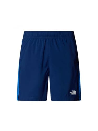 Image of The North Face Men's 24/7 Color Block Reg Shorts, Estate Blue/Hero Blue, M