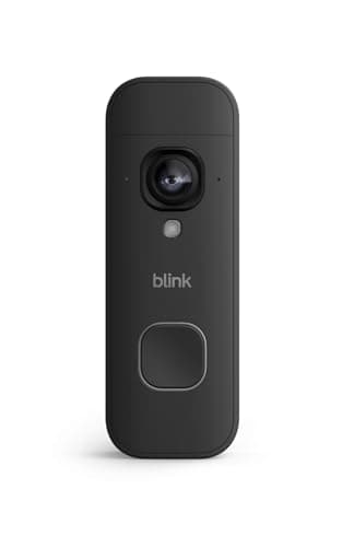 Image of Blink Battery Doorbell 2K+ (newest gen) | Head-to-toe view | 2K video | Enhanced audio | IP65 | Long-lasting battery life | Easy setup | Required Sync Module not included – Add-On (Black)