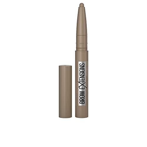 Image of Maybelline New York Brow Extensions Eyebrow Pomade Crayon Defining Eyebrow, Natural Looking Thick Eyebrows,Thick Brows all in one Easy Step, Shade: 01 Blonde