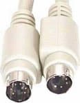 Image of Littlebush Systems Limited 2m PS/2 keyboard adapter cable (6 pin mini DIN Male to 6 pin mini DIN Male)