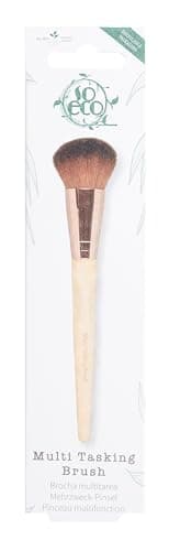 Image of So Eco Multi-Tasking Brush - Vegan Face & Cheek Makeup Brush for Powder, Cream & Liquid Products, Soft Synthetic Bristles, Bamboo Handle, Cruelty-Free Beauty Tool