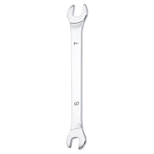 Image of sourcing map Super Thin Open End spanners Metric, 6mm x 7mm, Slim Chrome-Vanadium Steel Wrench Tool for Tight Space Repair