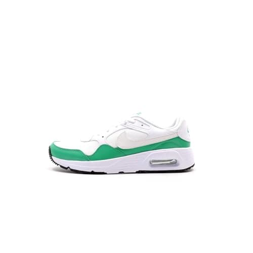 Image of NIKE Men's Air Max Sc Sneaker, White Phantom Stadium Green Black, 8 UK