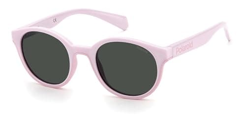 Image of Polaroid PLD 8040/S KIDS Pink/Grey 44/19/125 unisex children Sunglasses
