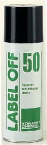 Image of Label Off 50 Removes Paper Self-Adhesive Labels & Adesive Residue 200ml Aerosol Spray