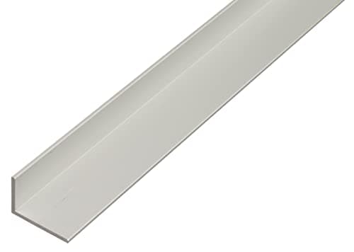 Image of Alberts 470852 Angle Profile | Aluminum, Silver anodised | 1000 x 20 x 10 mm