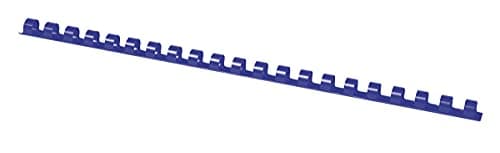 Image of Binding Combs Office Products A4 10mm (65 Sheets) 100 Pcs Blue/Presentation/Type-21 Rings/Kind-Spiral/Material-Plastic/Colour-Blue/Format-A4 / Size-10mm