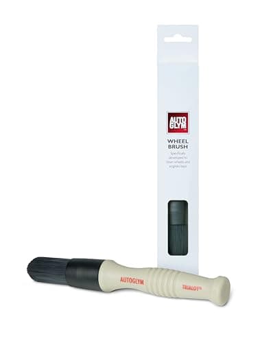 Image of Autoglym Hi-Tech Wheel Brush, Versatile Car Wheel Cleaning & Detailing Brush, Removes Dirt, Grim & Brake Dust