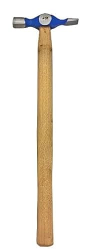 Image of Unibos | 4oz Cross Pein Pin Hammer | 113.4g Hand Tool | Hickory Hardwood Shaft | Heavy Duty Ball Pein Hammer