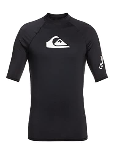 Image of Quiksilver All Time - Short Sleeve UPF 50 Rash Vest for Boys 8-16