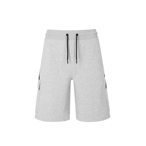 Image of Everlast Mens Premium Cargo Shorts Grey Marl XXL