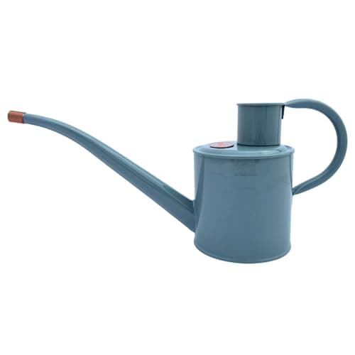 Image of Bramley & Sage Gro Zone 1 Litre Metal Watering Can Slate Grey