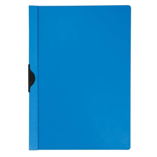 Image of Q-Connect KF00468 Quickclip File A4 6mm (Pack of 25) - Dark Blue