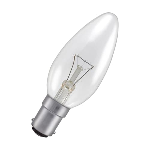 Image of Crompton 25watt SBC Small Bayonet Cap Clear Candle