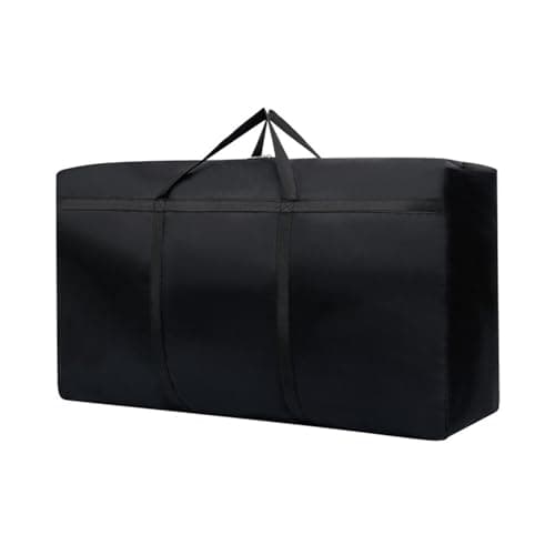 Image of wintfarm extra large storage bags,1PCS 180L Waterproof Duvet Moving Boxes,600D Oxford For Under Bed Storage,Clothes,Bedding Or Traveling And Moving,100 * 60 * 30cm large storage bags with zips