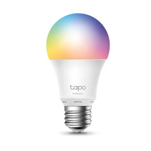 Image of TP-Link Smart WiFi Smart LED Multicolor Light Bulb, E27 Bulb Compatible with Alexa and Google Home, 806 lumens, 8.7W, No hub required, Remote Control via Tapo APP (Tapo L530E)