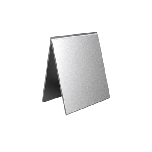 Image of Kwweeoo 304 Stainless Steel Sheets,2pcs 2x100x100mm Stainless Steel Plate Sheet Smooth Surface, Various Specifications are Available, Machining, Customised