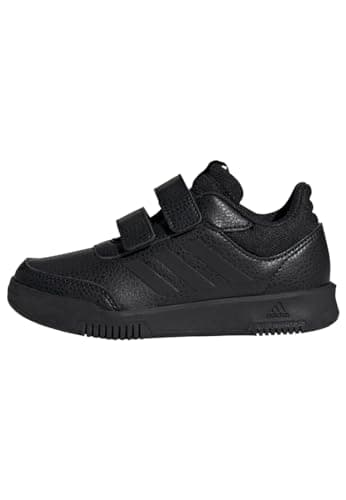 Image of adidas Unisex Kids Tensaur Hook and Loop Shoes, Core Black/Core Black, 13 UK Child