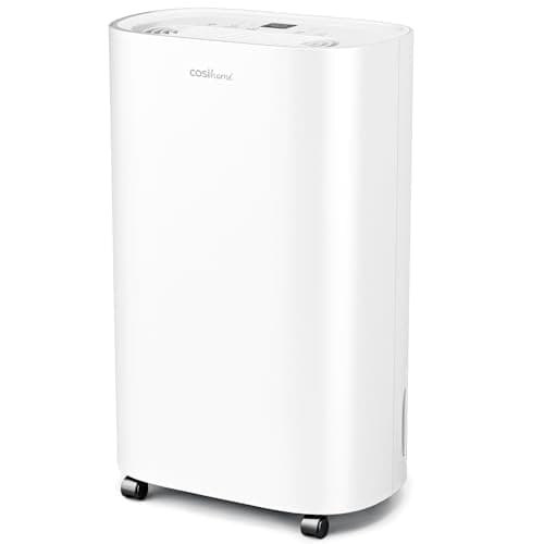 Image of Cosi Home 25L/Day Dehumidifier - Low Energy Compressor Dehumidifier for Damp, Mould, Condensation - Moisture Remover for Home, Kitchen, Bathroom, Office, Garage