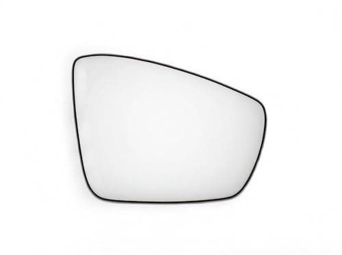 Image of Wing mirror glass replacement RIGHT DRIVER SIDE OFFSIDE - compatible with VW POLO 2009-2017 - TO STICK ON MIRROR - Car convex mirror - Car wing mirrors & replacement parts