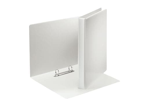 Image of Esselte Leitz Essentials Presentation Binder, 4 cm Ring Diameter, 49739 - A4, White