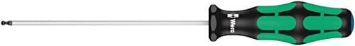 Image of Wera 05022800001 352-2 x 100 mm Ball End Screwdriver for Hexagon Socket Screws - Silver