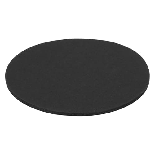 Image of Rebower 25 Sheets Circles Cutouts Paper, 4 Inch Round Origami Cardstock Construction Paper, [for Arts DIY Crafts Art Bulletin Board Decorations ] Black