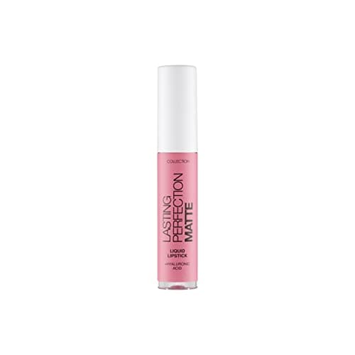 Image of Collection Cosmetics Lasting Perfection Matte Liquid Lipstick, Moisturising, Transfer-Proof, 3.5ml, Ambitious
