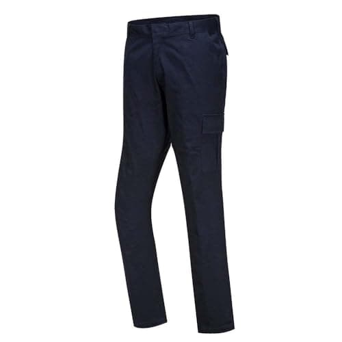 Image of Portwest Stretch Slim Combat Trouser, Dark Navy, 36"