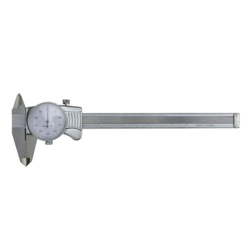 Image of Machine-DRO Precision Vernier Dial Caliper Imperial 0-6 Inch Stainless Steel
