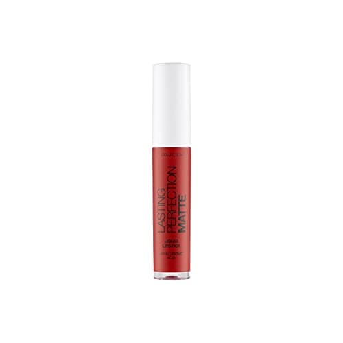 Image of Collection Cosmetics Lasting Perfection Matte Liquid Lipstick, Moisturising, Transfer-Proof, 3.5ml, Fierce