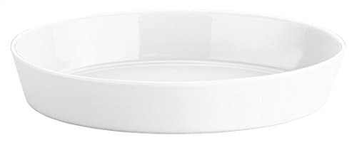 Image of Pillivuyt 240526BL Deep Oval Baker Medium - 10 .25 x 7 x 2 Inch 1.5 qt.
