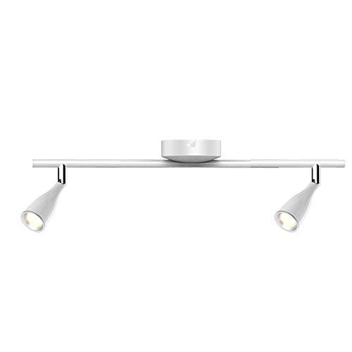 Image of V-TAC 9W Wall LED Double Focus Light for Bedroom (4000K-Day White) Adjustable Head – 720 lm – Spotlight Fitting for Living Room, Kitchen, Office, Reception, Plastic + Metal, 9 W, 9W-4000K
