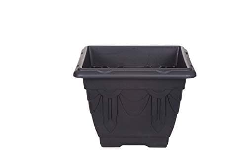 Image of 4 X Whitefurze G02046 30cm Square Venetian Planter - Black