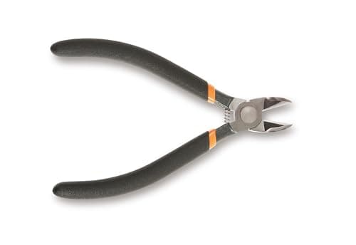 Image of Beta 10800015 Model 1080 D15 Diagonal Flush Cutting Nippers, Slip-proof Double Layer, Pvc Coated Handles, 15deg, 160mm