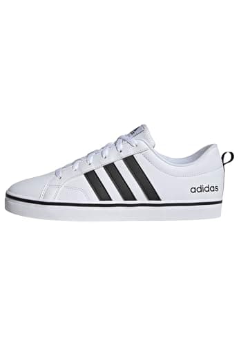 Image of adidas Unisex VS Pace 2.0 Shoes, Cloud White/Core Black/Cloud White, 7 UK
