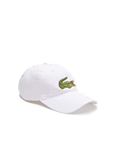 Image of Lacoste Mens Cap White Mens