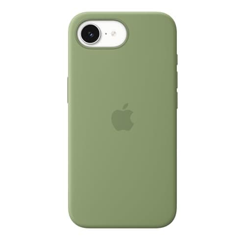 Image of Apple iPhone 17e Silicone Case with MagSafe – Light Moss ​​​​​​​