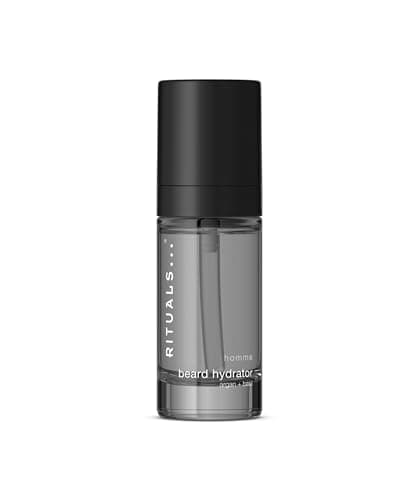 Image of RITUALS Homme Beard Moisturiser for Men, Hydrating Beard Cream with Argan Oil and Basil, Softens and Conditions Facial Hair, Lightweight Non-Greasy Formula, 30ml