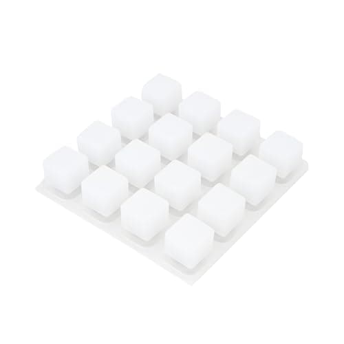 Image of eMagTech 4x4 Button Keypad Silicone Elastomer 60x60x11.5mm for 3mm LEDs, Compatible with NeoTrellis RGB Driver PCB (73-5431)