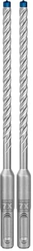 Image of Bosch Professional 1x Expert SDS plus-7X Hammer Drill Bit (for Reinforced concrete, Ø 6,00x165 mm, Accessories Rotary Hammer Drill) (Pack of 2)