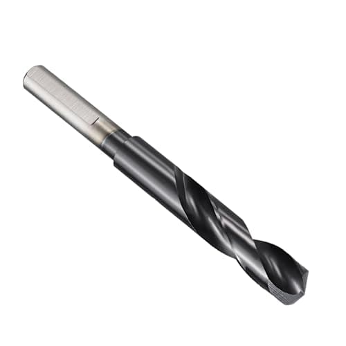 Image of PATIKIL 16.3mm Drill Bit 41/64", 1/2" Reduced Shank M35 Cobalt 5% HSS with Titanium Aluminum Nitride Coating 135° Split Point for Hard Metal Stainless Steel High-speed Cutting