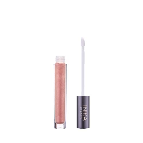 Image of INIKA Organic Lip Glaze | Shiny + Plumping Lipgloss. Hydrates, Nourishes + Colours. Vegan + Natural Ingredients. Blossom 5mL