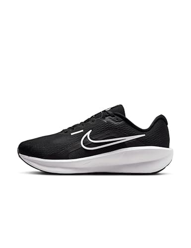 Image of Nike Mens Downshifter 13 Sneaker, Black White Dk Smoke Grey, 9 UK