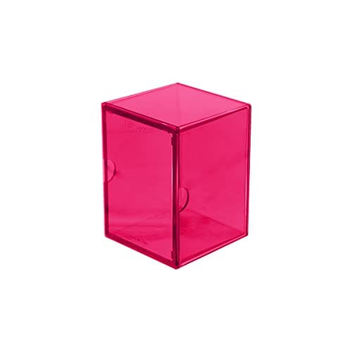 Image of Ultra Pro Eclipse 2-Piece Deck Box: Hot Pink - For Pokemon game, MTG, Baseball, Basketball, Football card and other Trading Cards or Board Games storage