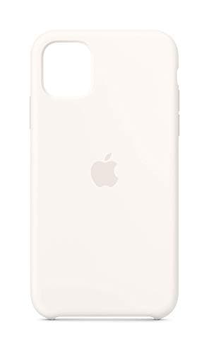 Image of Apple Silicone Case (for iPhone 11) - White - 6.06 inches