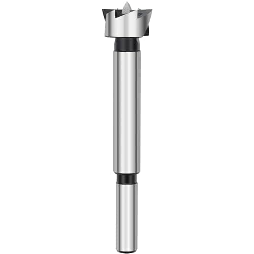 Image of HSAWBIT 16mm Forstner Drill Bit for Woodworking, Forstner Bit Wood Drill Bits for Holes, Hinge Cutter (Ø16mm, length 90mm, Round Shank)