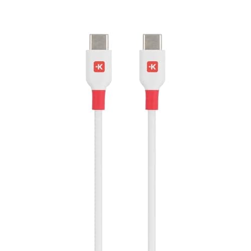 Image of SKROSS USB-C® SKCA0019C-C120CN Cable USB 2.0 USB-C® 1.20m White